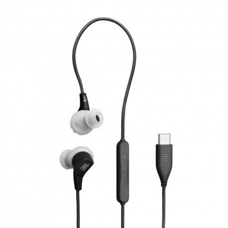 Проводные наушники JBL ENDURANCE RUN 3C USB-C Black (JBLENDURRUN3CBLKG)