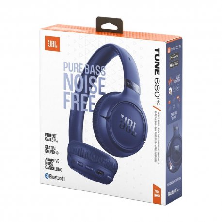 Бездротові навушники JBL Tune 680NC Blue (JBLT680NCBLU)