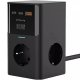 Сетевой фильтр Proove Power Cube 65W (3 розетки 2хType-C/USB) Black (PSPC36801201)