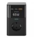 Сетевой фильтр Proove Power Cube 65W (3 розетки 2хType-C/USB) Black (PSPC36801201)