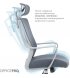 Офисное кресло OfficePro Harmony OC310 Gray (OC310-G-G-G)