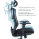 Офисное кресло OfficePro Balance OC550 Black (OC550-B-B-B) Офисное кресло OfficePro Balance OC550 Black (OC550-B-B-B)