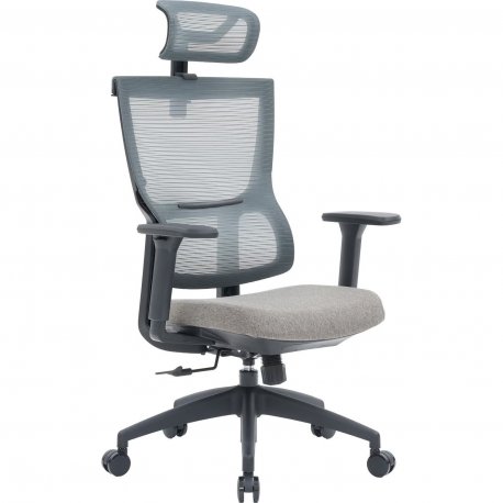 Офисное кресло OfficePro Elegant OC600 Dark Gray (OC600-B-DG-DG)