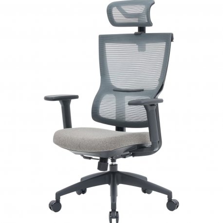 Офисное кресло OfficePro Elegant OC600 Dark Gray (OC600-B-DG-DG)