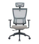 Офісне крісло OfficePro Elegant OC600 Dark Gray (OC600-B-DG-DG)