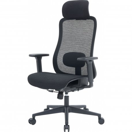 Офисное кресло OfficePro Wave OC670 Black (OC670-B-B-B)