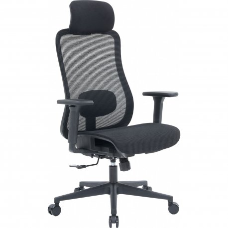 Офисное кресло OfficePro Wave OC670 Black (OC670-B-B-B)