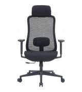 Офісне крісло OfficePro Wave OC670 Black (OC670-B-B-B)