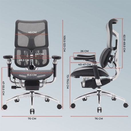Офісне крісло Sihoo Doro S300 Mesh Dark Grey (S300-M201)