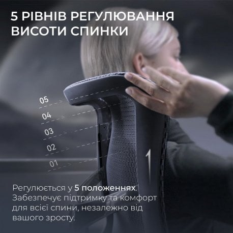 Офисное кресло Sihoo Doro S300 Mesh Dark Grey (S300-M201)