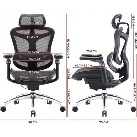 Офисное кресло Sihoo Doro C300 Pro Mesh Black (DORO-C300-PRO-M101)