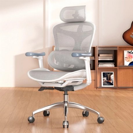Офисное кресло Sihoo Doro C300L Mesh White (DORO-C300L-A3-102)