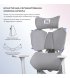 Ігрове крісло Sihoo Xallking X5C Mesh Grey (X5FC-N101)