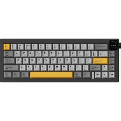 Беспроводная клавиатура игровая Ajazz AK650 Flying Fish Switch Black (AK650-FF-BGY)