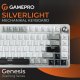 Клавіатура ігрова GamePro MK126 Genesis Silverlight (MK126) Клавіатура ігрова GamePro MK126 Genesis Silverlight (MK126)