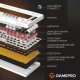 Клавіатура ігрова GamePro MK126 Genesis Silverlight (MK126) Клавіатура ігрова GamePro MK126 Genesis Silverlight (MK126)
