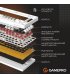 Клавиатура игровая GamePro MK126 Genesis Silverlight (MK126)