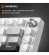 Клавиатура игровая GamePro MK126 Genesis Silverlight (MK126)
