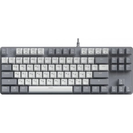 Клавиатура игровая GamePro Genesis Metallic MK110G Outemu Red Switch Gray (MK110G)
