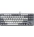 Клавіатура ігрова GamePro Genesis Metallic MK110G Outemu Red Switch Gray (MK110G)