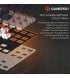 Клавіатура ігрова GamePro Genesis Metallic MK110B Outemu Red Switch Black (MK110B)