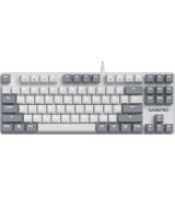 Клавиатура игровая GamePro Genesis Metallic MK110W Outemu Red Switch White (MK110W)