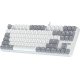 Клавиатура игровая GamePro Genesis Metallic MK110W Outemu Red Switch White (MK110W)