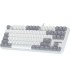 Клавиатура игровая GamePro Genesis Metallic MK110W Outemu Red Switch White (MK110W)