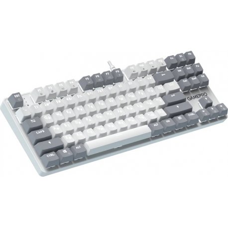 Клавиатура игровая GamePro Genesis Metallic MK110W Outemu Red Switch White (MK110W)