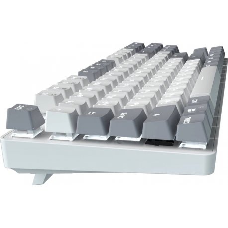 Клавиатура игровая GamePro Genesis Metallic MK110W Outemu Red Switch White (MK110W)