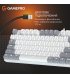 Клавиатура игровая GamePro Genesis Metallic MK110W Outemu Red Switch White (MK110W)