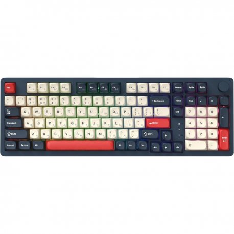 Беспроводная клавиатура игровая GamePro Asgard Drakkar Red Switch Blue (MK305BL)