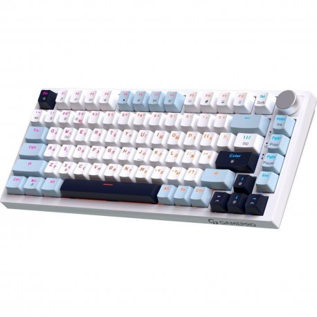 Клавіатура ігрова GamePro Genesis Warden Red Switch Blue (MK160BL)