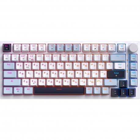 Клавиатура игровая GamePro Genesis Warden Red Switch Blue (MK160BL)