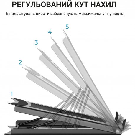 Підставка для ноутбука OfficePro LS325 Black (LS325)