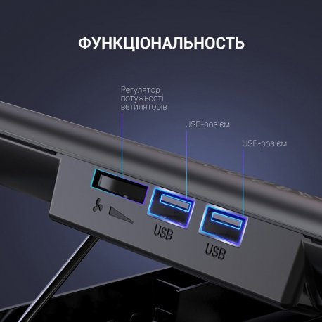 Підставка для ноутбука OfficePro CP500 Black (CP500B)