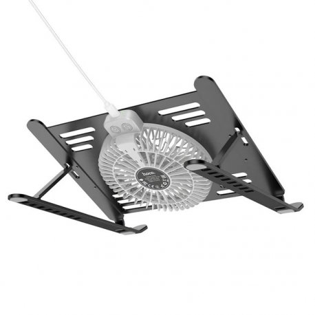 Підставка для ноутбуку Hoco DH22 Active Cooling Black
