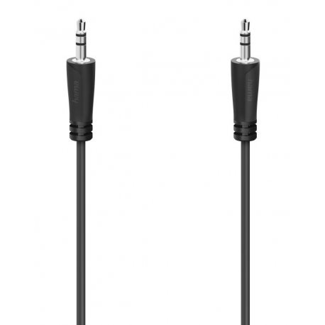Кабель Hama Jack 3.5mm to Jack 3.5mm (3m) Black (00205115)