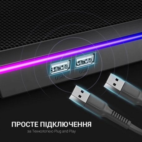 Підставка для ноутбука GamePro CP940Black (CP940)