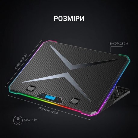 Подставка для ноутбука GamePro CP940Black (CP940)