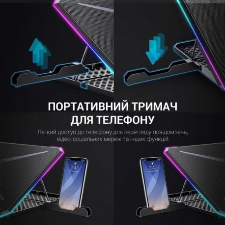 Підставка для ноутбука GamePro CP940Black (CP940)