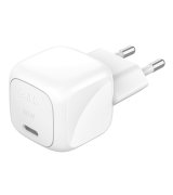 Сетевое зарядное устройство Belkin 30W USB-C PD PPS White (WCA008KQWH)