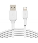 Кабель Belkin USB-A to Lightning PVC (1m) White (CAA001BT1MWH)