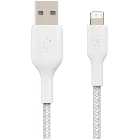 Кабель Belkin USB-A to Lightning (1m) White (CAA002BT1MWH)