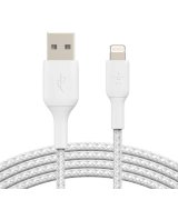 Кабель Belkin USB-A to Lightning (2m) White (CAA002BT2MWH)