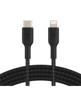Кабель Belkin USB-C to Lightning 30W (1m) Black (CAA004BT1MBK)
