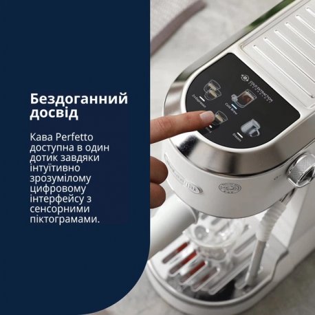 Кавоварка Delonghi EC 890 WI White (EC890.WI)