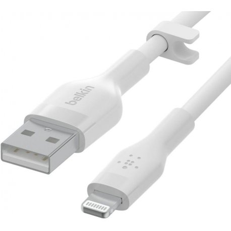 Кабель Belkin USB-A to Lightning (1m) White (CAA008BT1MWH)