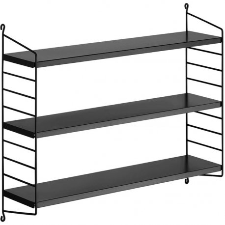 Настінна полиця для зберігання OfficePro S605B Black (S605B)