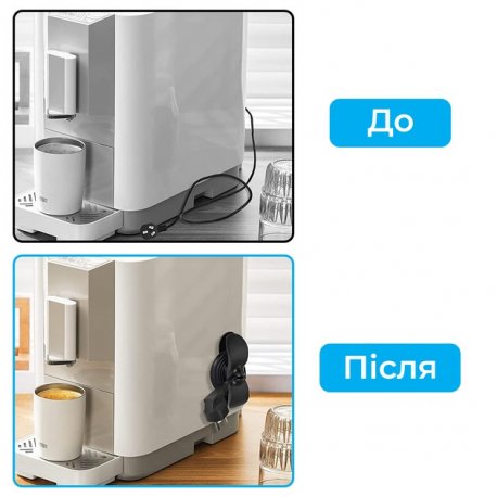 Органайзер для кабелів OfficePro CM001B Black (CM001B)